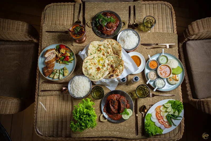 A full O-Shum spread, plated and ready